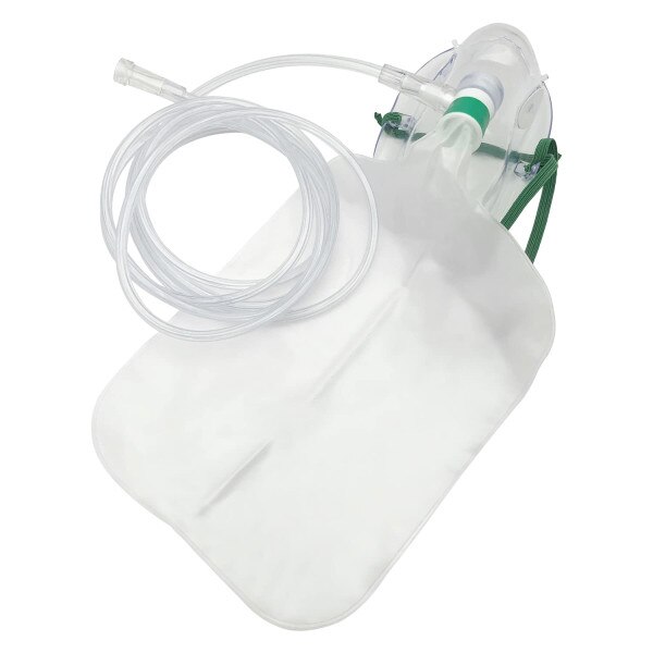Non-Rebreathing High Concentration Oxygen Mask